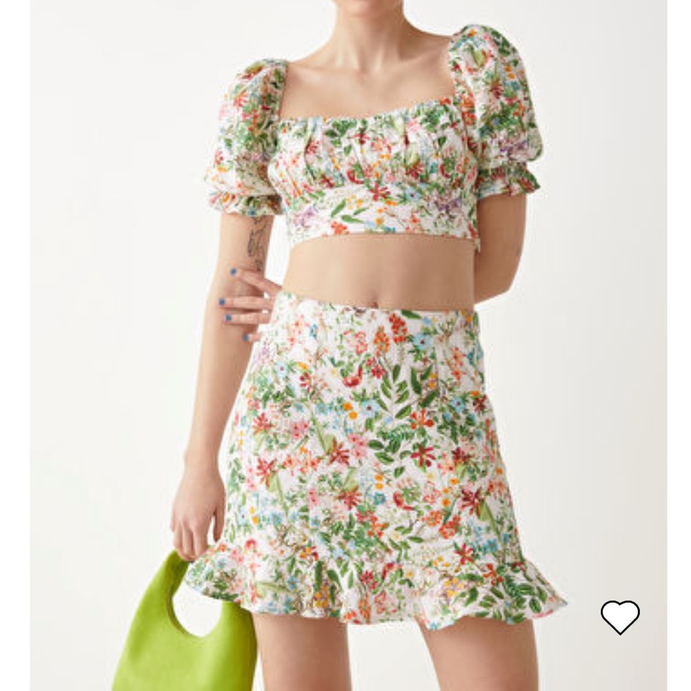 Floral Print & Other Stories skirt